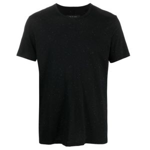 rag & bone | Men’s Medium (M) Black Classic Pixel Nep Jersey T-Shirt | NWT